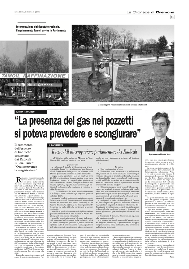 2008 06 08 * La Cronaca